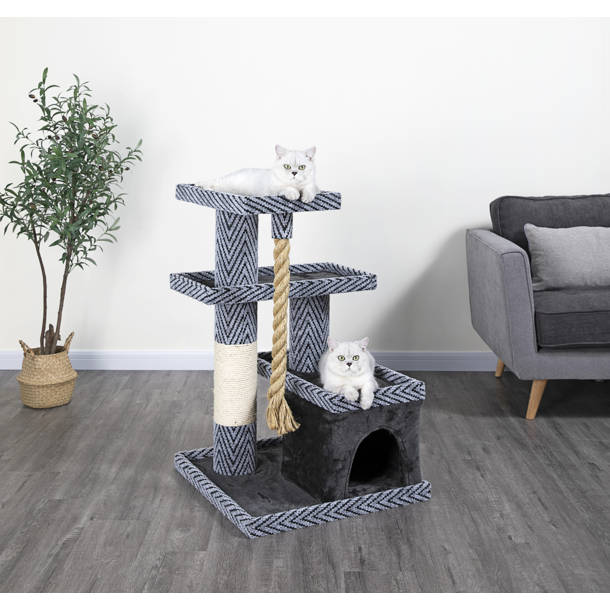 Go Pet Club 50" Sequoia Cat Tree & Reviews Wayfair
